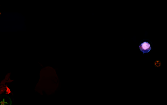 玩家使用精灵球捕捉炫彩精灵图