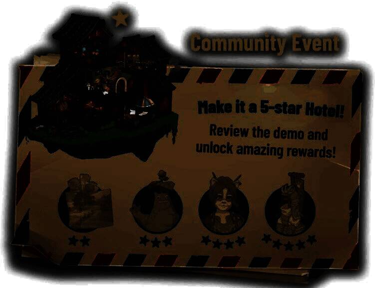 《银河旅店》社区活动宣传图