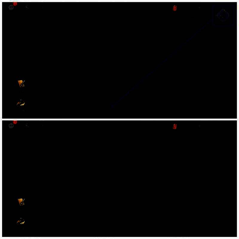 放下藤条到洞口的画面