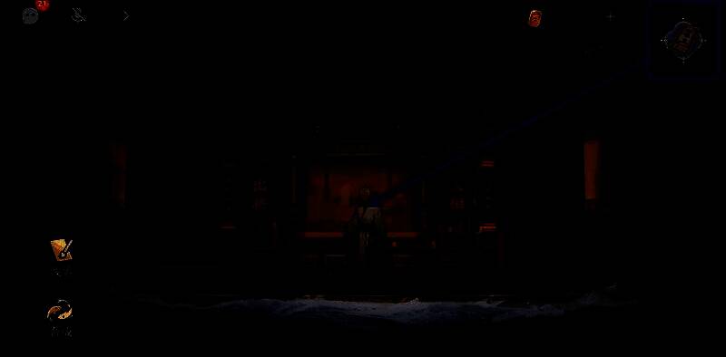 拿银票给木偶触发剧情的画面