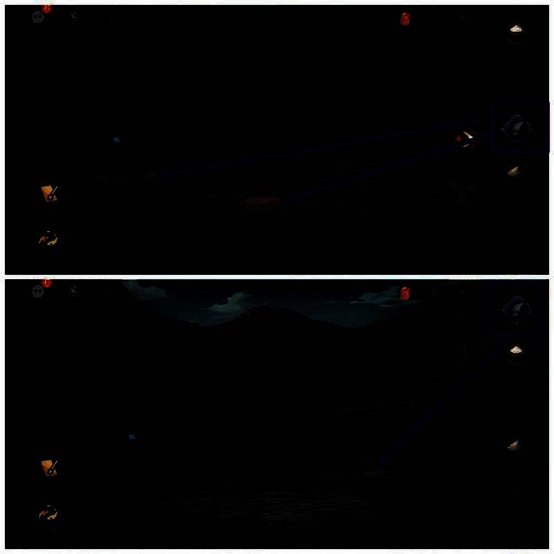 用石头赶猪的游戏画面