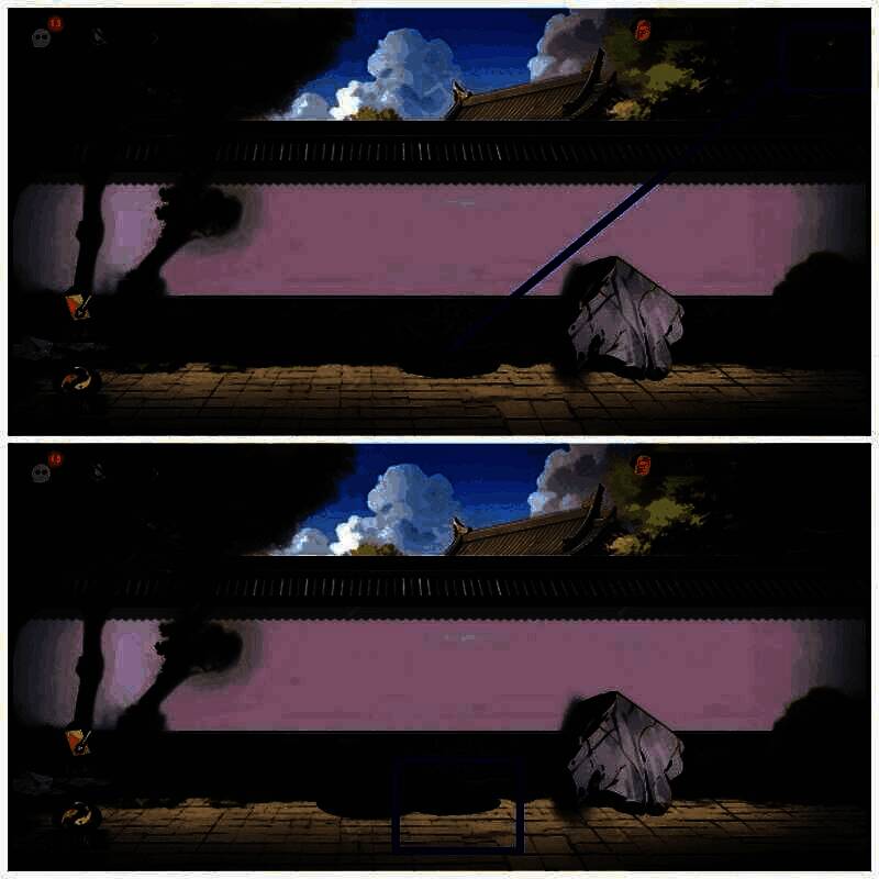 用钥匙打开暗道锁画面