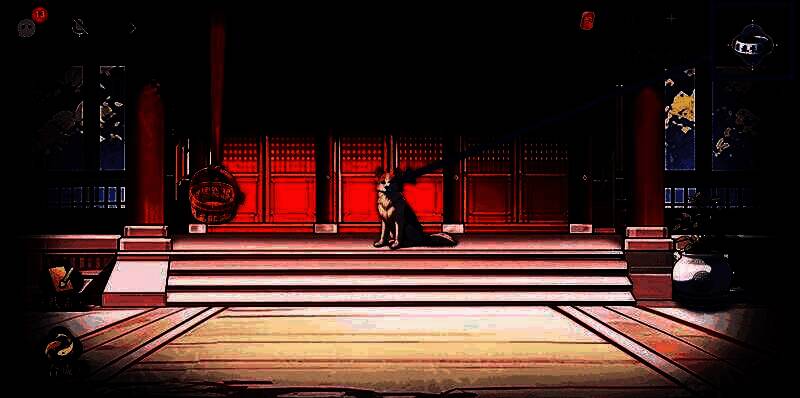 用浸了酒的狗食喂狗画面