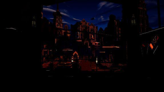 游戏中的城市场景