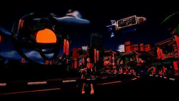 不同风格的游戏探索场景