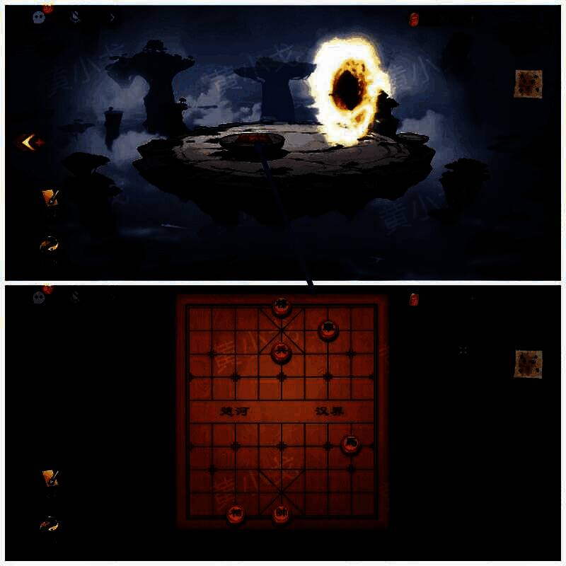 水镜浮岛棋盘图片