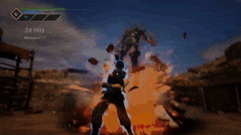 《灵拳Spirit X Strike》必杀画面动图