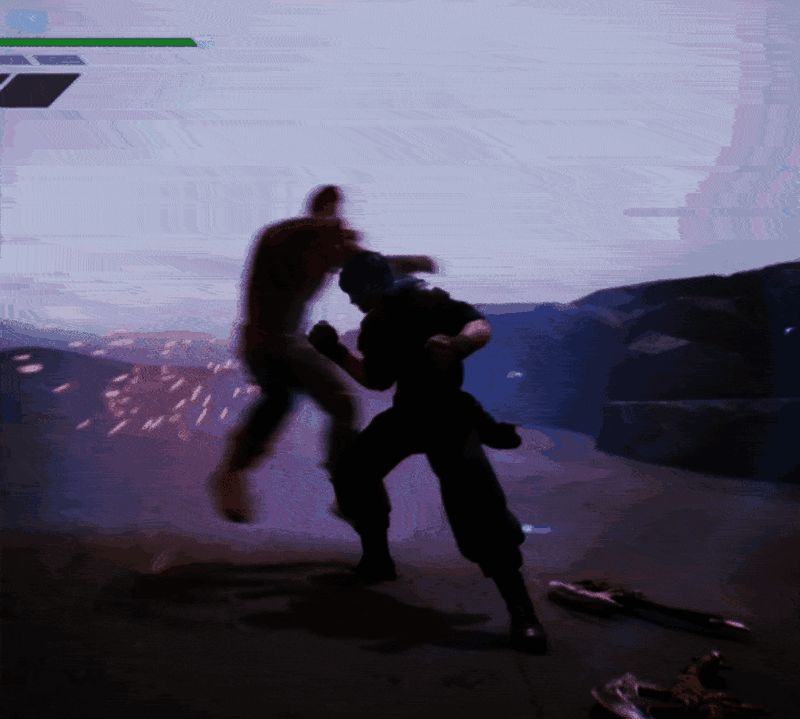 《灵拳Spirit X Strike》战斗快感画面动图