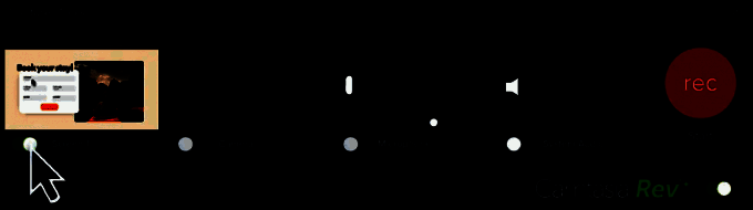 超高清录制示意图