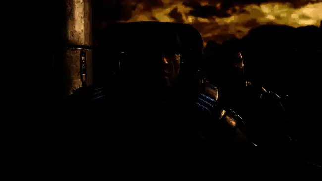 《战争机器：重装上阵》实机对比画面