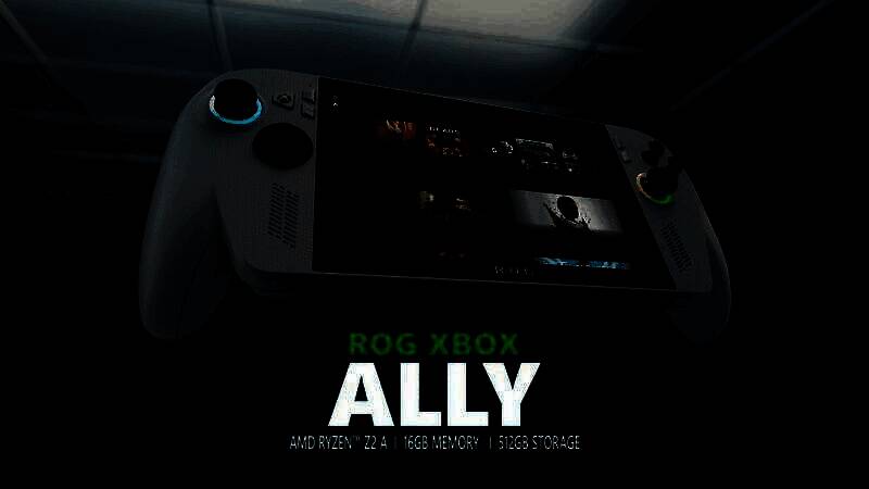 ROG Xbox Ally外观图