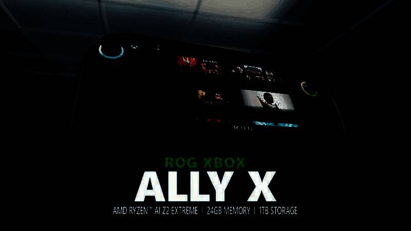 ROG Xbox Ally X外观图