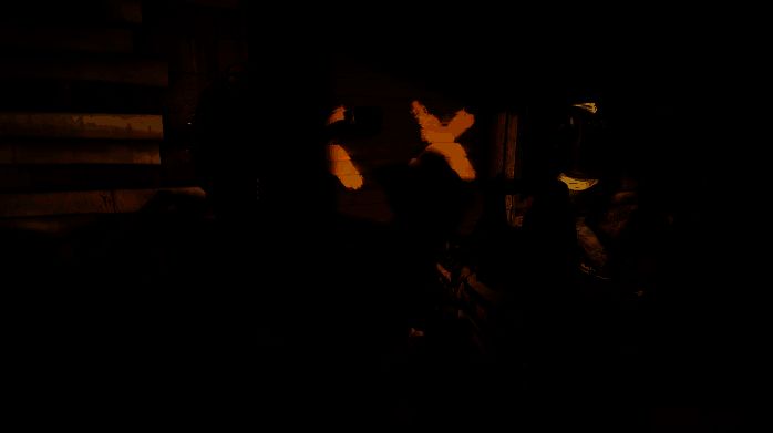 《彩虹六号：围攻X》角色使用绳索速降动作特写，动态捕捉自然流畅