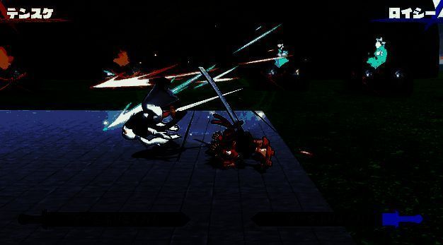 多人对战场景，几位玩家同时扭动臀部进行激烈战斗，气氛热烈