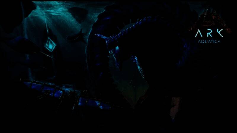 《方舟：夏日海洋》DLC水下场景展示，玩家在五彩斑斓的珊瑚丛中探索