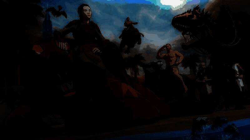 《方舟：动画剧集》角色皮肤展示，玩家使用海伦娜造型进行游戏