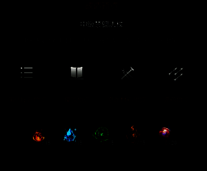 深渊之眼立体视角展示，眼球中映射出黑暗漩涡