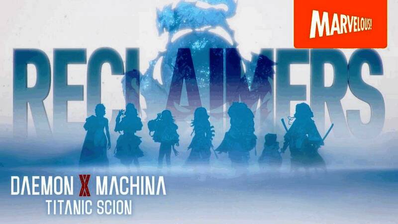 《机甲战魔 神话之裔》游戏封面，展示主角驾驶机甲战斗的英姿