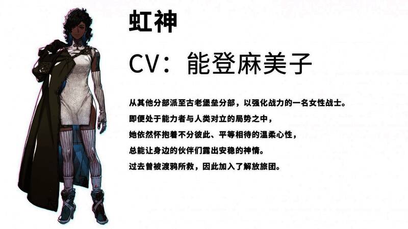 解放旅团成员集结场景，背景为战地指挥中心