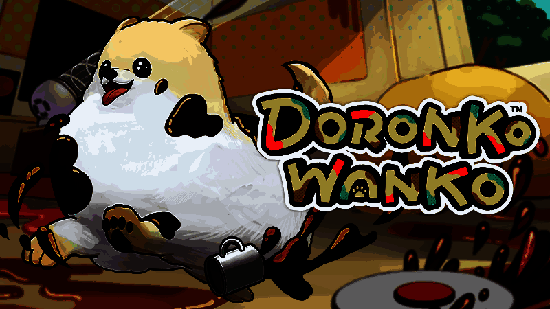 《泥狗了！》Switch版宣传图，展示五只可爱狗狗