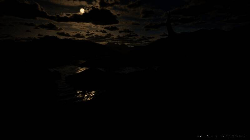 角色手持长剑腾空而起，身后布下恢弘剑阵，光影交错极具视觉冲击