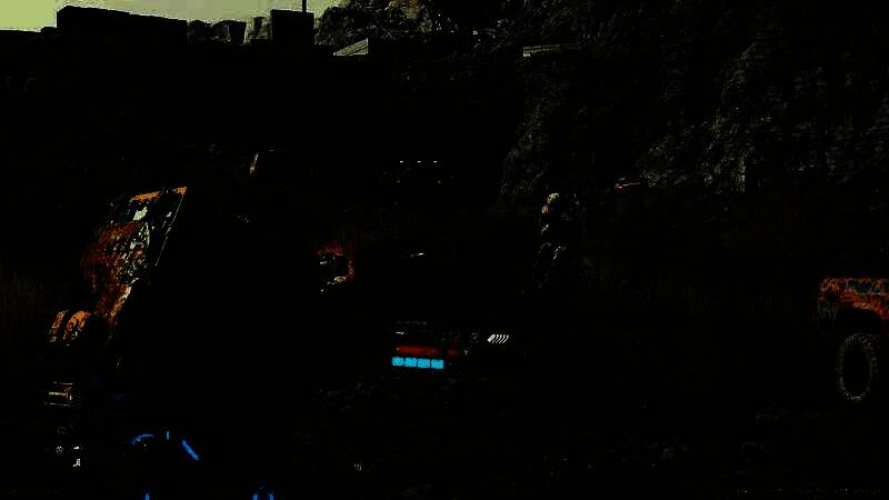 《死亡搁浅2》游戏实机画面，角色在复杂地形中奔跑并进行战斗