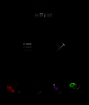 改造五左侧材料需求与角色面板变化