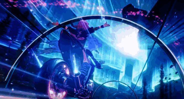 哈尼亚全副武装准备出击的定格画面，眼神坚定，气场十足