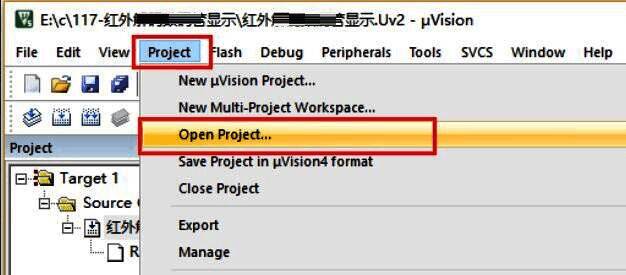 项目加载后编辑界面展示，代码高亮清晰