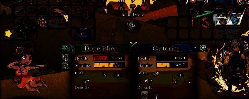 游侠角色在战斗中挥舞多把武器，技能特效华丽