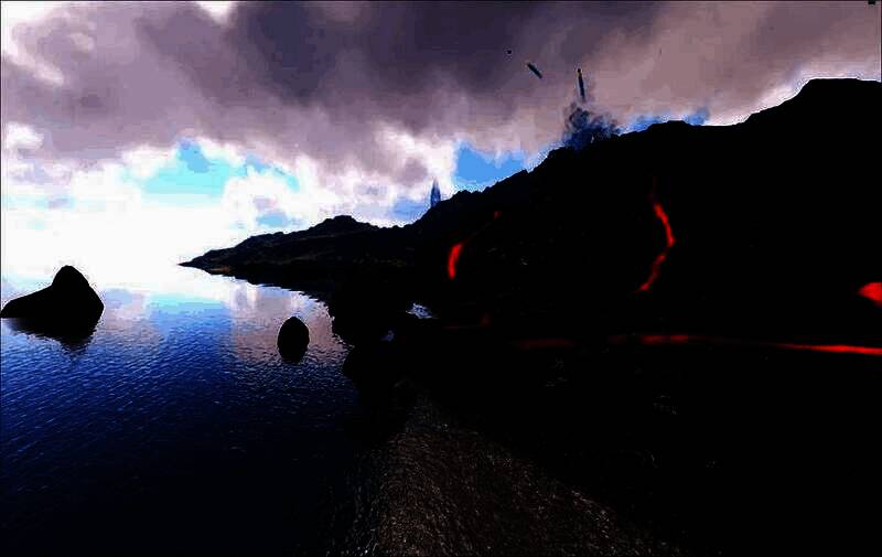 野牛在荒野中奔跑，展现出强大的力量与野性魅力