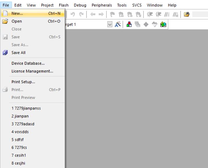 代码保存界面，显示保存类型下拉菜单及文件格式选择