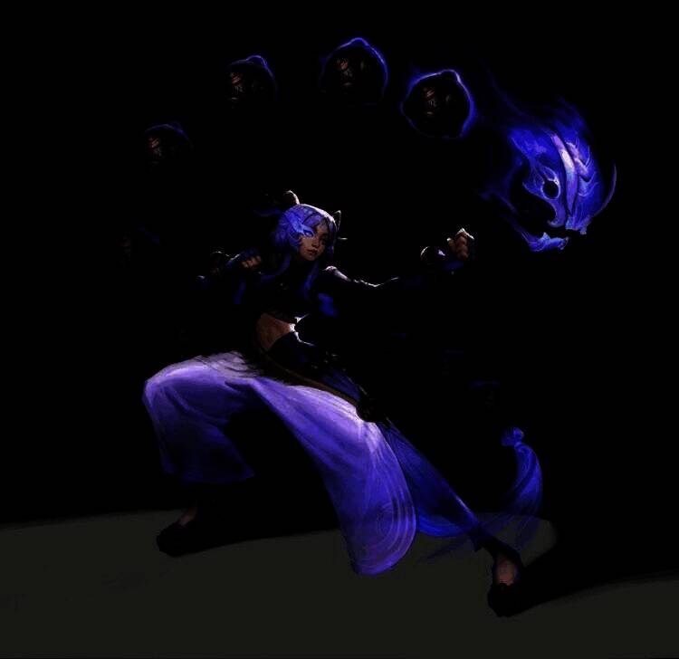 永岚全模型展示，动作流畅，装备细节丰富