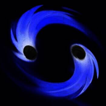 永岚W技能图标，蓝色佛珠轨迹与扩散波纹结合