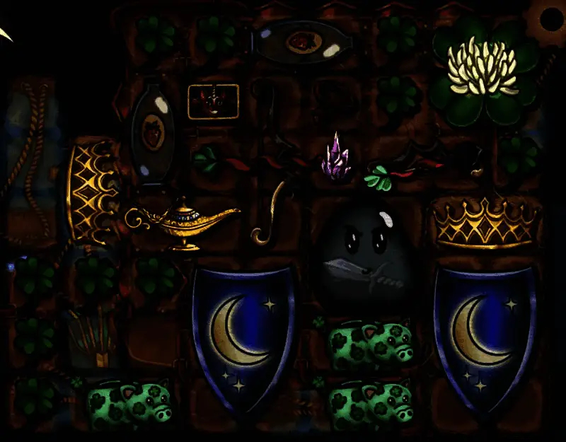 双弓构筑非理想变阵图示，展示资源分配不当的情况