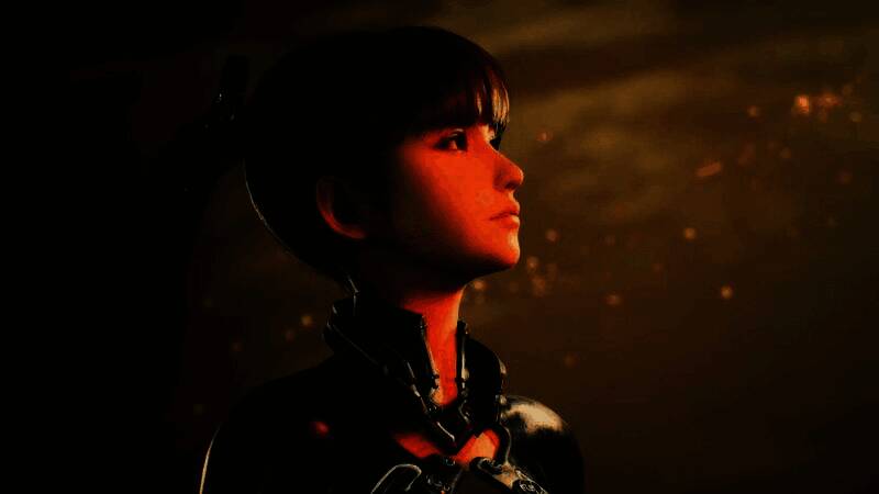 游戏内角色互动场景，伊芙与两位幸存者并肩作战