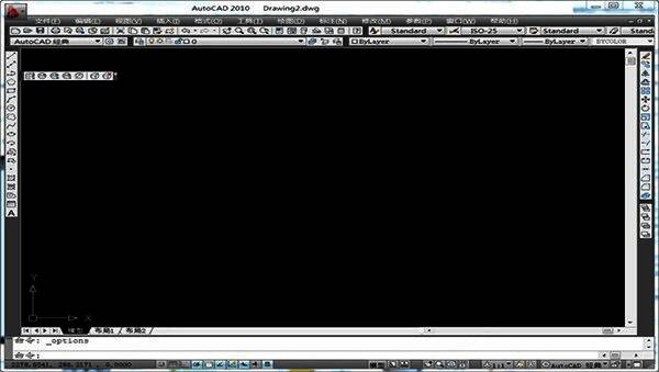 图形窗口颜色设置界面展示，黑色选项被高亮选中状态