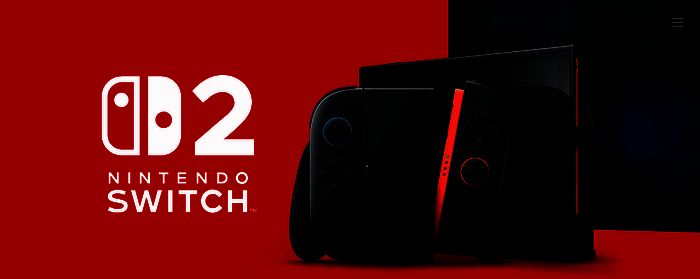 一位玩家手持Switch 2主机，屏幕上显示着卡在标题画面的提示信息