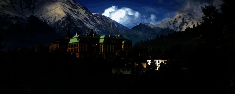 游戏主视觉图，展现主角持枪对峙的紧张瞬间