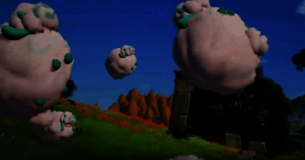 使用道具吸引注意力，趁机捕捉蓬蓬羊头目