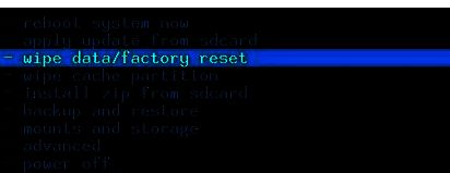 进入REC模式时音量键与电源键组合示意图