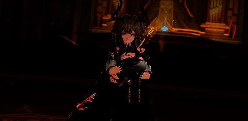 止流与刻舟并肩作战场景，一远一近，协同作战