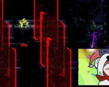 动态演示玩家操控角色准确穿越正确屏障的过程