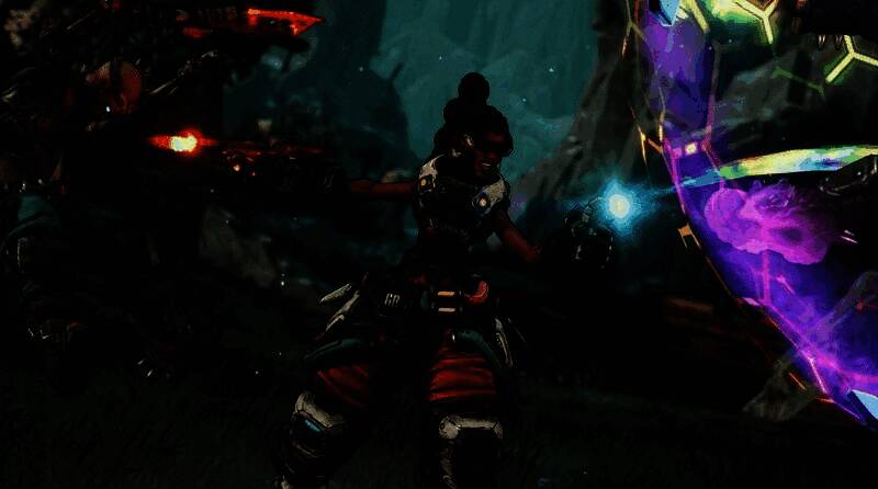 《无主之地4》游戏封面展示，角色手持武器站在荒野之中，背景为科幻风格的城市