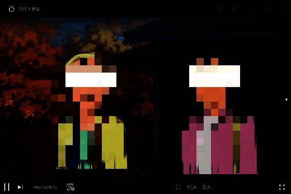 爱奇艺播放器设置界面，显示检查更新按钮和版本信息