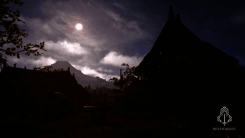 游戏创意工坊界面概念图，展示玩家上传的MOD列表与预览效果