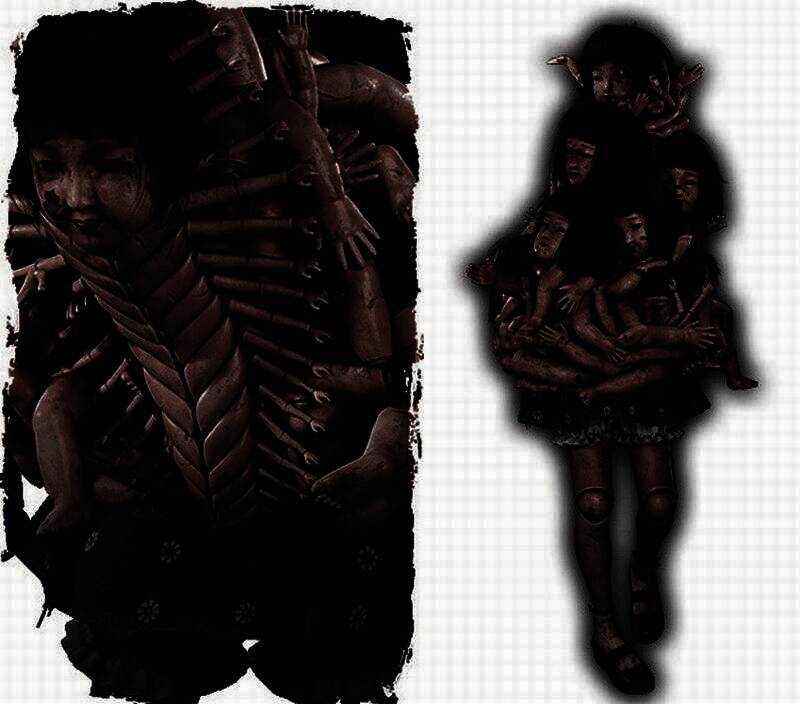 Ara-abare怪物形象，巨型身躯被鲜花覆盖，外表艳丽却充满威胁感