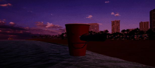 玩家通过菜单选择不同饮品和食物，准备供应给排队等候的顾客