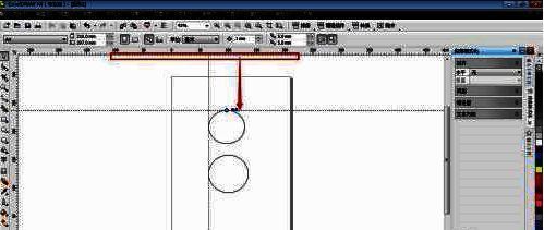 已完成的十字交叉辅助线布局示意图