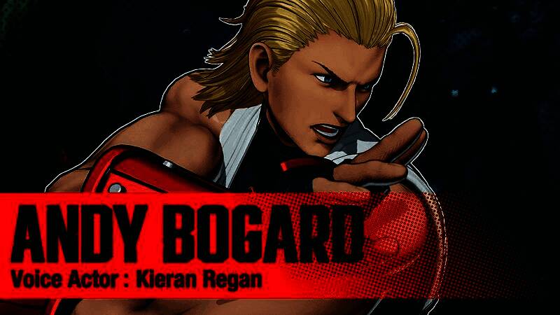 安迪·博加德角色立绘，身穿传统忍者装束，神情坚毅